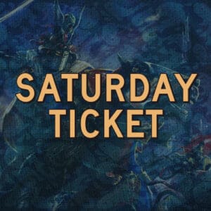 Full-Scale 12 Saturday Day Ticket